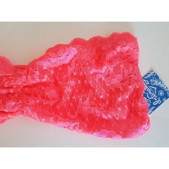 Intimately Free People Pink Lace Bandeau - Picture 3 of 12